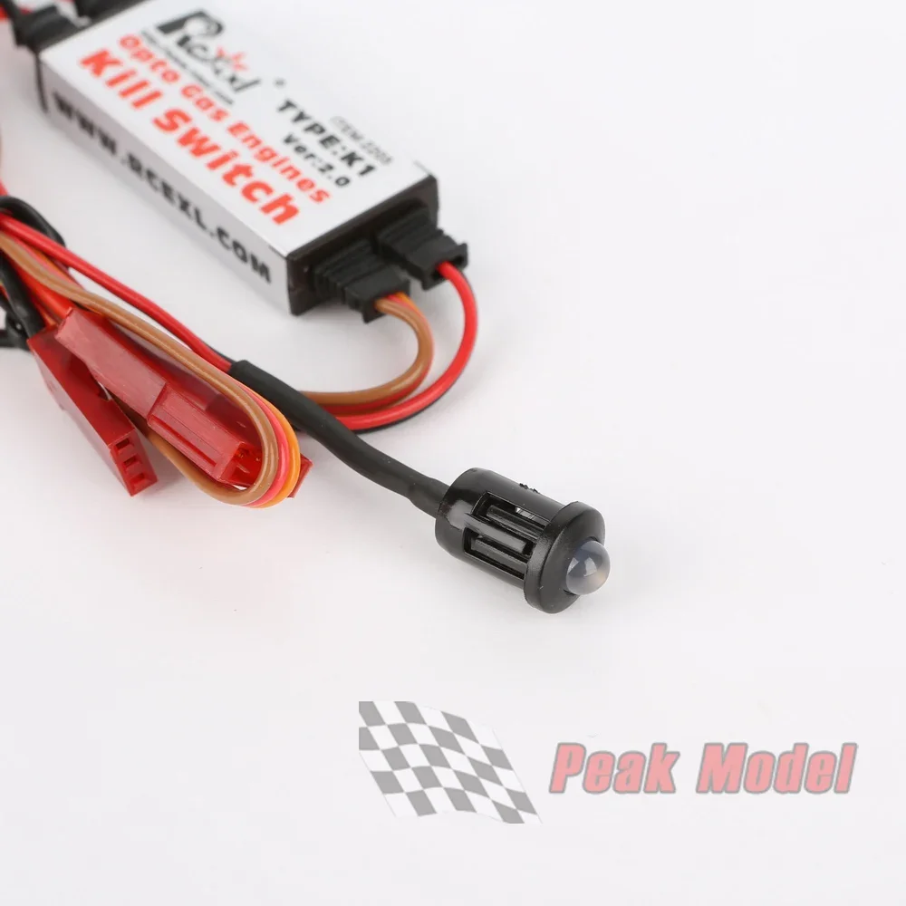 Rcexl Opto Interrupteur d'Arrêt à Distance V2.0 pour Moteur Gaz RC