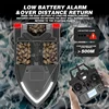40Point GPS Auto Return Large Remote Control Bait Boat 500M 3 Hopper Fixed Speed Cruise Waterproof High Speed RC Fishing Boat 3