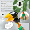 Educational Talking Record Electric Talking Parrot Repeats Imitate Talking Crow Toy Animal Funny Speaking Birds Baby 3