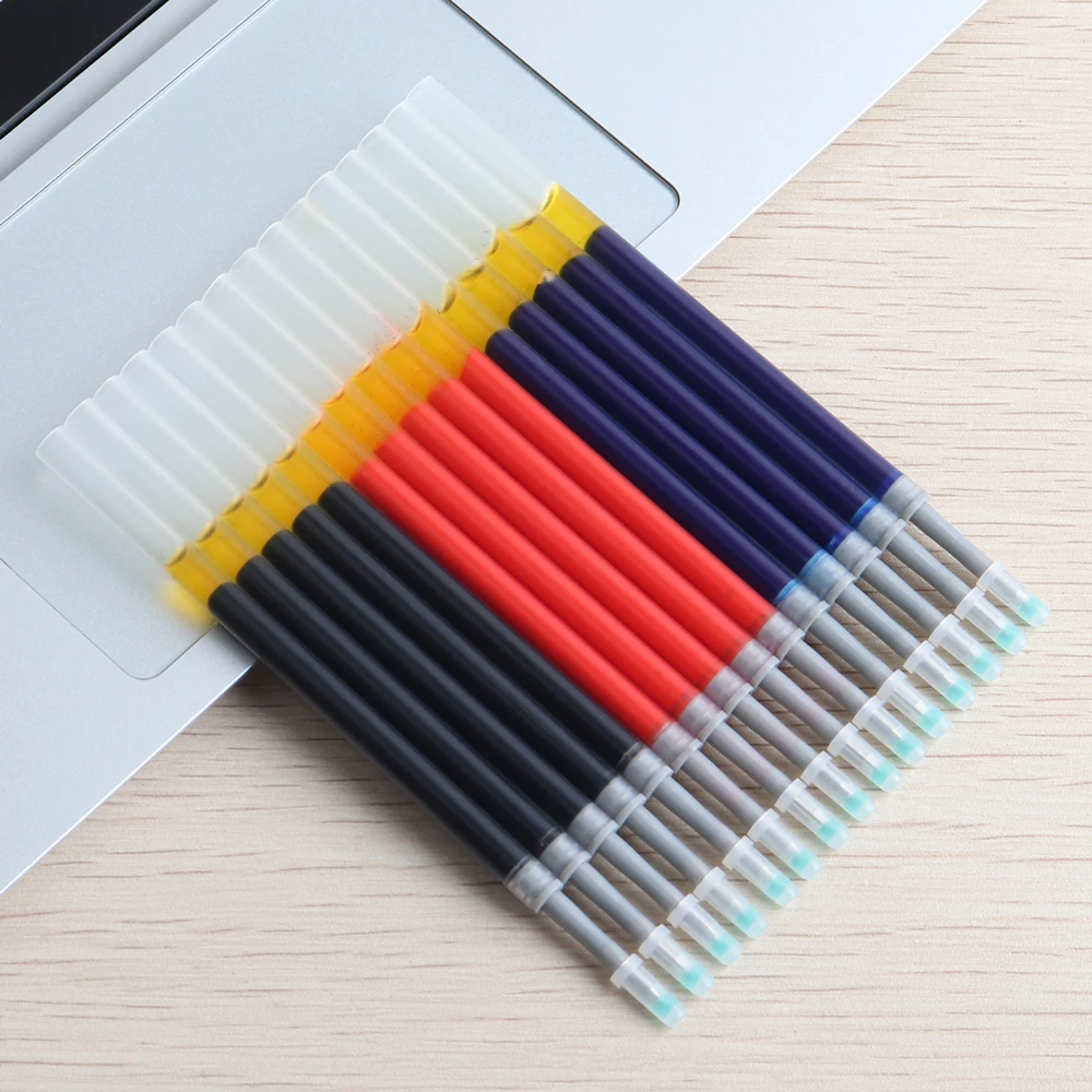 Gel Pen Refills Length 11.0cm Ink Colors Red Blue Black Refill For Shool Office Writing Point 0.5mm Stationery Supplies 3