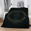 The Lord of the Rings Soft Blanket King Size Hairy Blankets for Bed Throw Luxury Bedding Home and Decoration Fluffy Plaid Knee & 1