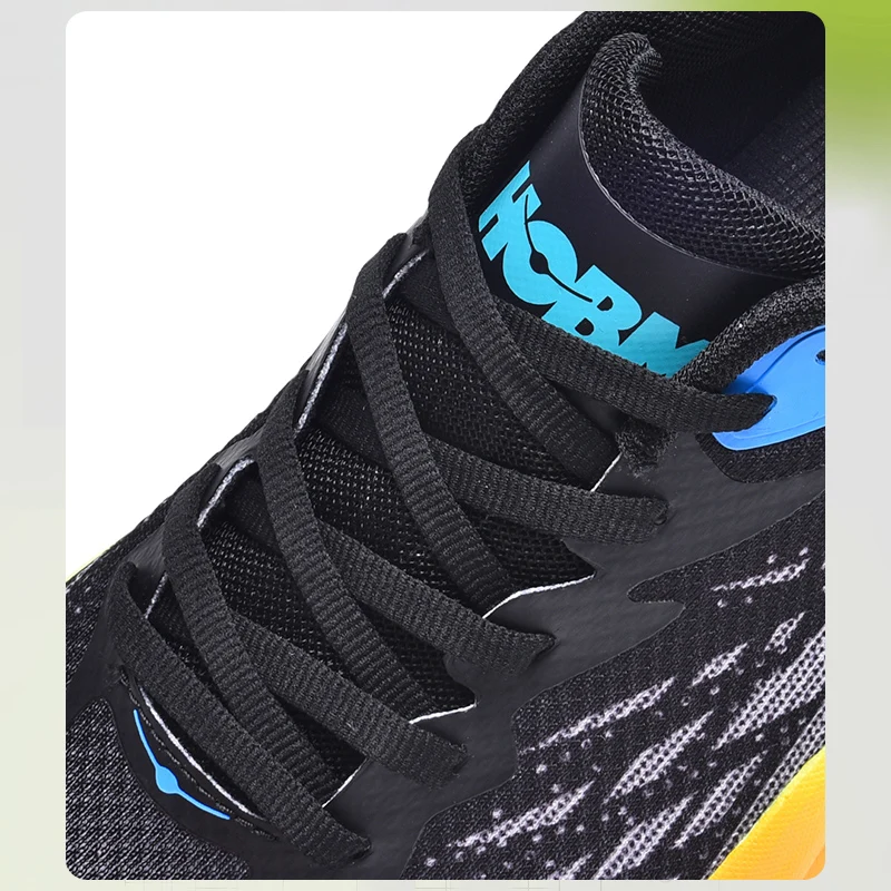 NOKA New Style Fly-Knit Breathable Sports Shoes for Men, Fashionable Cushioning Running Shoes, Low-Cut Lace-Up Outdoor Jogging S 2