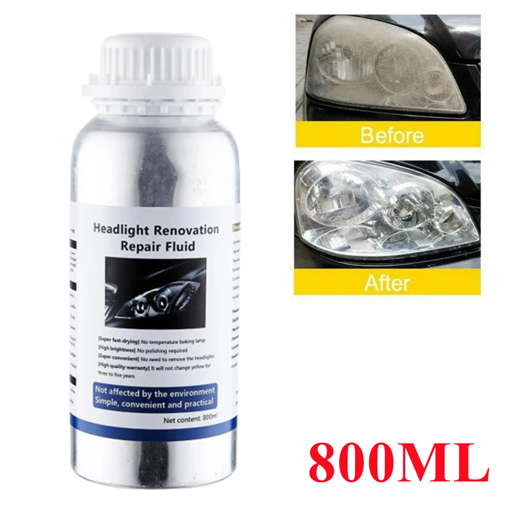 1PCLiquidPolymerHeadlightsPolishFluidForCleanOpaqueCar