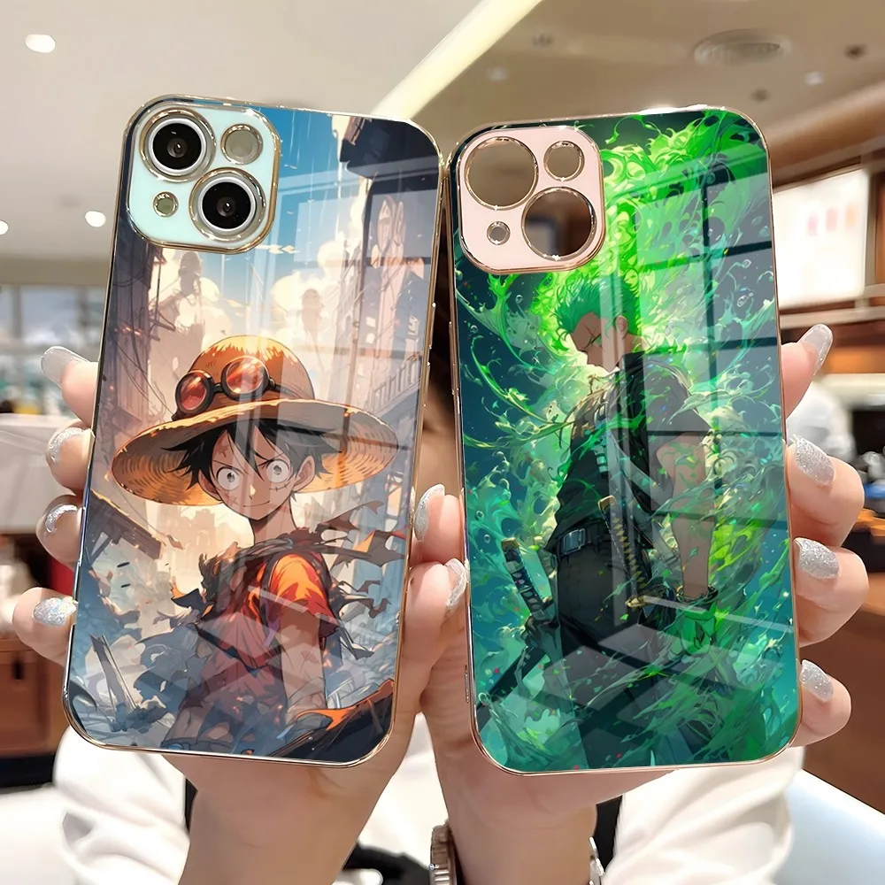 Custodia Per Telefono Pirate Monkey D Rufy Roronoa Zoro Per Samsung S24 S23 S22 S21 S20 S20Fe S10 Plus Custodia In Silicone Elettrolitico