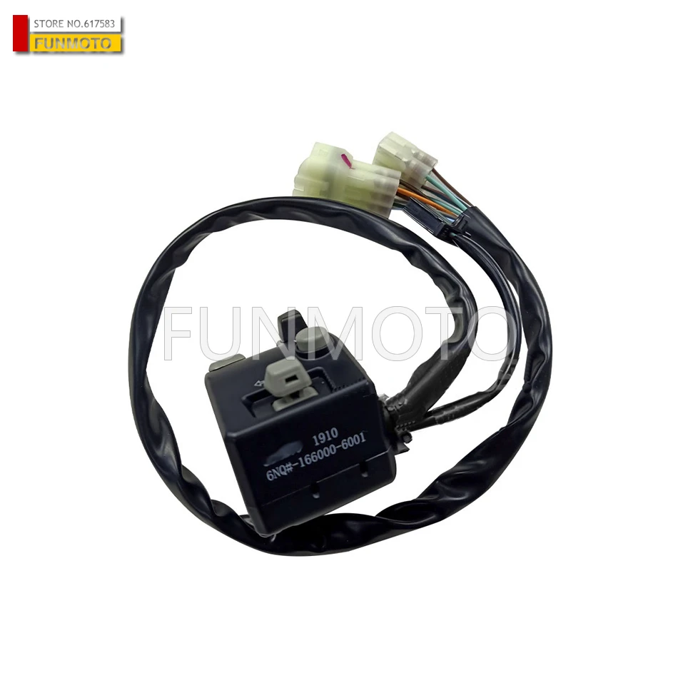 

Штрих-переключатель с левой ручкой Подходит для CF400GT/CF 650GT код 6NQ #-166000-6001