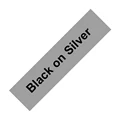 Black on Silver