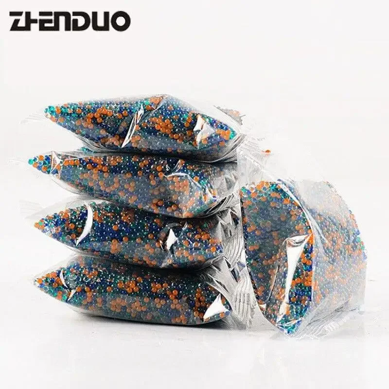 

5 пакетов, 10000 шт., цветные шарики для водяной бомбы, 7 мм, для Blaster Nerf Guns Rival