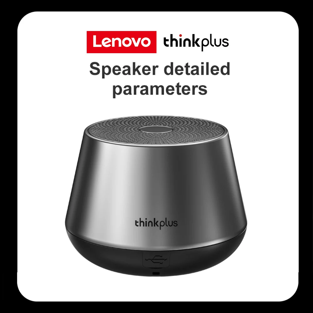 ion speaker Lenovo Thinkplus K3 Pro Wireless Speaker Portable Outdoor Loudspeaker Mini Bluetooth-Compatible Stereo Sound Speaker computer speakers