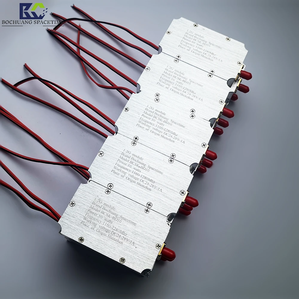 10W RF 저고도 항공기 전력 증폭 제어 모듈 1.5G/1.4G/2.5G/5.8G 소음 방어 모듈