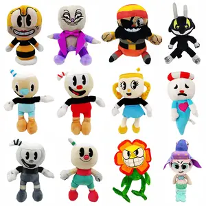 50 pcs/pacote jogos quentes cuphead mugman adesivos para