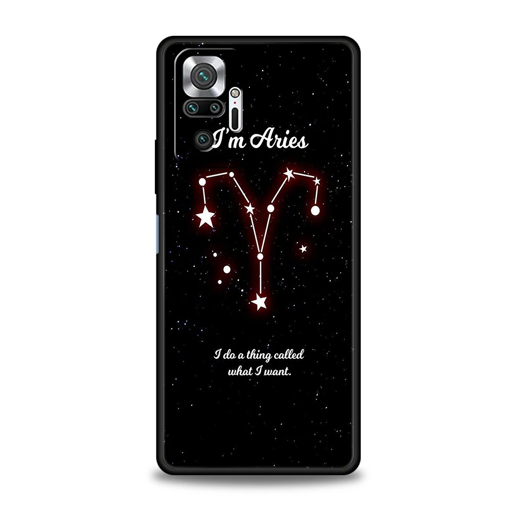 Constellation Virgo Aries Phone Case Cover for Redmi 14C 10C Note 14 13 12 10 11 Pro Plus 7 8T K40 K50 Gaming Pro Plus 5G Shell – Detail 8