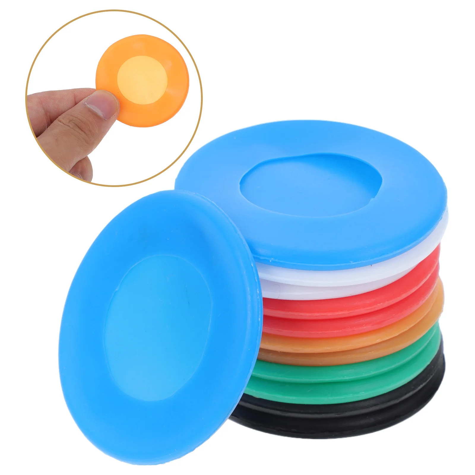 12 Pcs Stethoscope Covers Set Holder Bell Cover Diaphragm Machine Baby Silicone Protector Head Accessories Medical Device