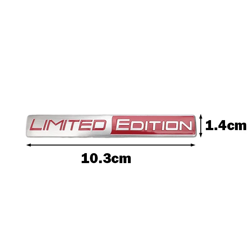 OTOKIT Aluminum Limited Edition Car Trunk Decal Sticker Badge Emblem For Motorcycle Decals Car Tuning Decoration car sticker