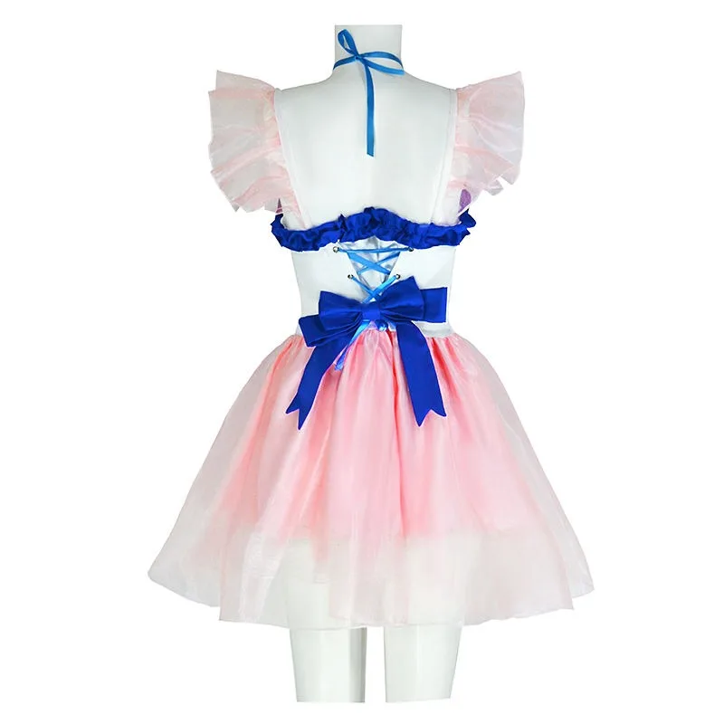 Identity V: Vera Nair | Blue and Pink Perfumer Uniform Cosplay Costume 18 NieR Automata Vera Nair Perfumer Uniform Cosplay Costume