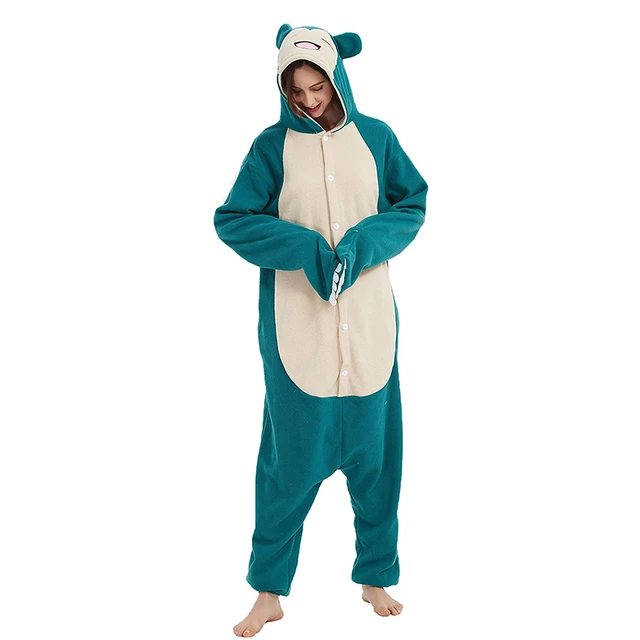 Pijamas De Anime De Pokémon Kawaii, Disfraz De Snorlax Para Halloween Y Navidad, Pijama De Cuerpo Entero De Una Pieza, Regalo Para Dormir - Cine Y Televisión - AliExpress