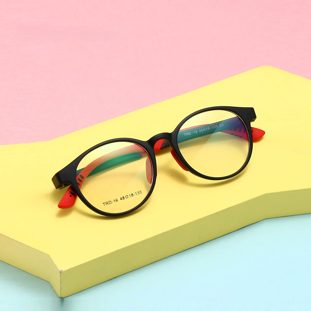 Ultralight Flexible Soft Kids Eyewear Boy Girl Children Optical Spectacles Myopia Frame Prescription Glasses for Sight Eyeglass