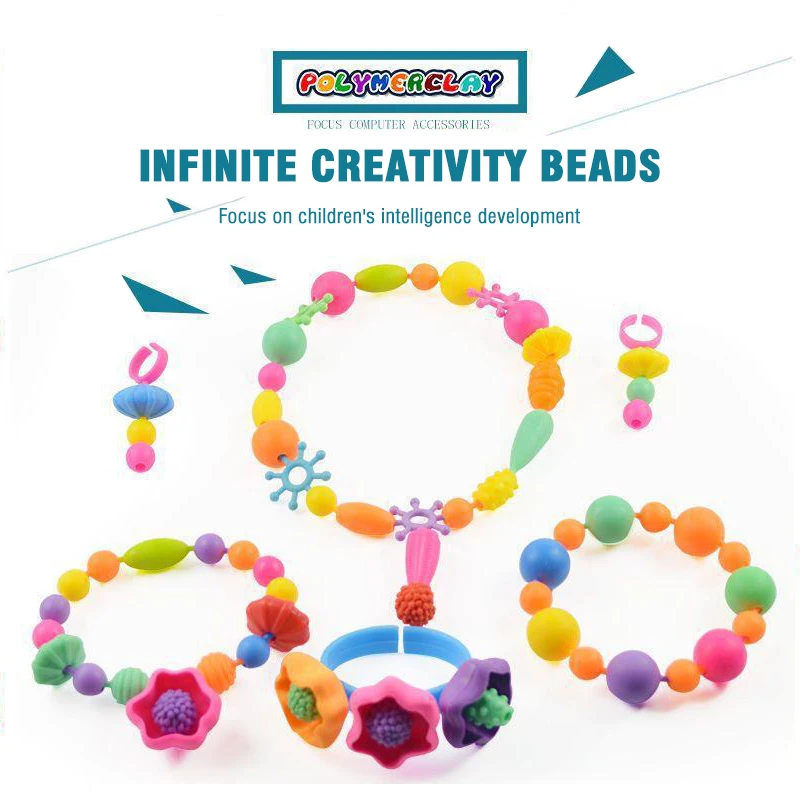 Colorful DIY Sticker Bracelet Toy for Kids