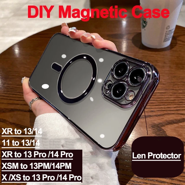 100% Fit DIY Case Cover for iPhone XR like 13Pro, iPhone XR to 13,iPhone XR  up to 12 11 Protective Case - AliExpress