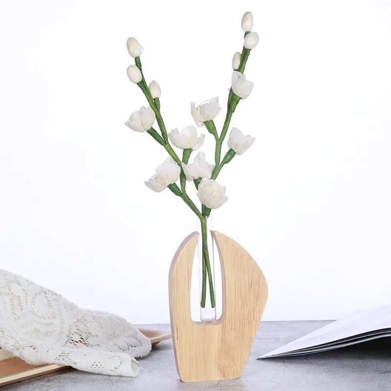 2Piece Simulation Flower Branch Fireless Aromatherapy Rattan Replacement Reed Diffuser Accessories DIY Home Vase Decoration