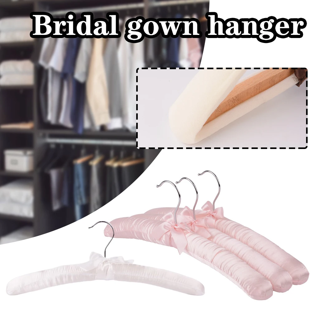10PCS Non-Marking Sponge Hangers High Quality Cloth Materials Pretty Central Ribbon Trim Non-Marking Household Supply