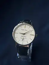  Tianjin ST17 movement watch, male, automatic mechanical watch, belt classic retro series L4.795.4.78.2 