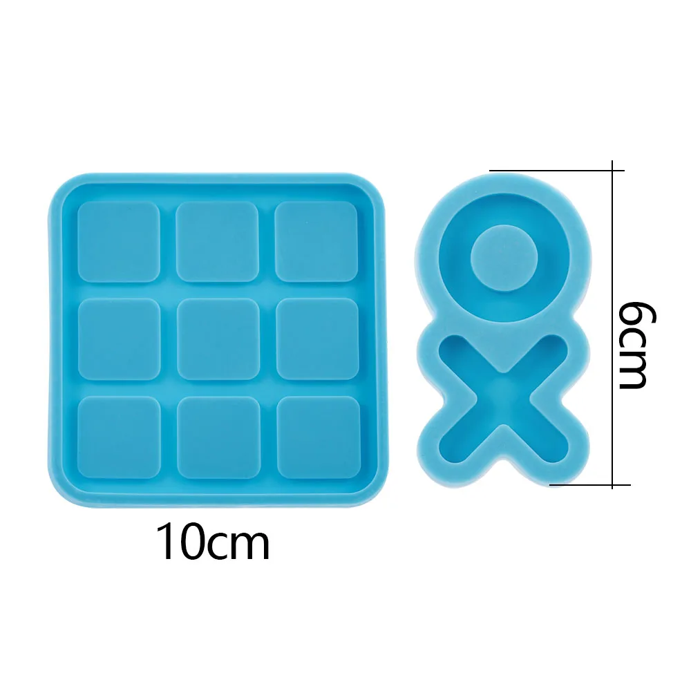 Stampi In Silicone Per Scacchi 3D – Set Da 2 Pezzi – Forma Scacchi Internazionali Per Resina Epossidica, Cioccolato, Argilla, Candele E Decorazioni Fai Da Te