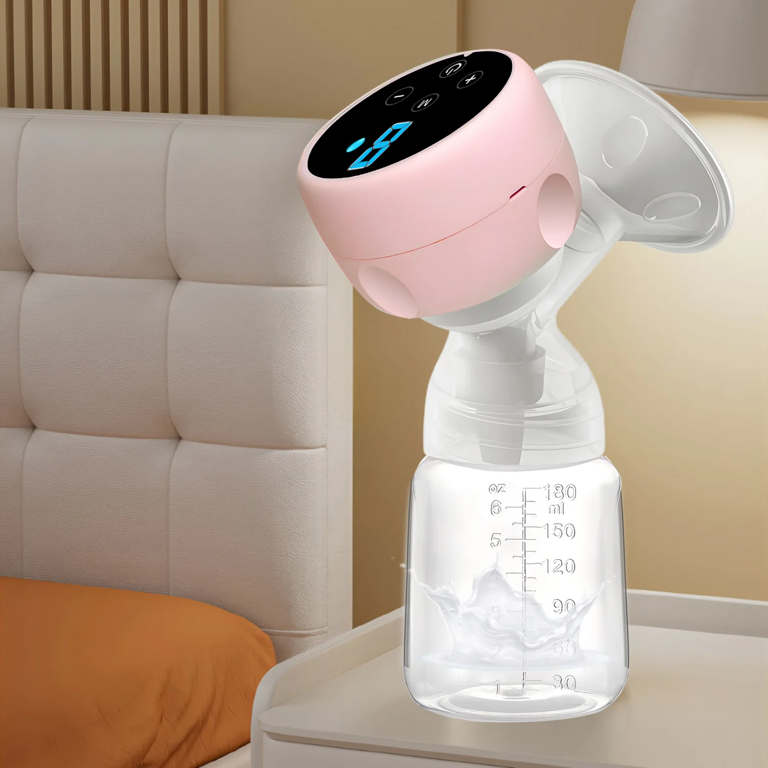 Electric Intelligent Integrated High Suction Pump Milk Postpartum Portable Painless And Silent Breast_voghion.com