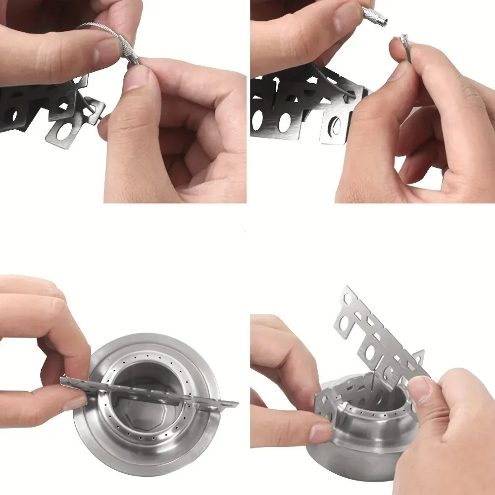 Mini Alcohol Camping Stove 2