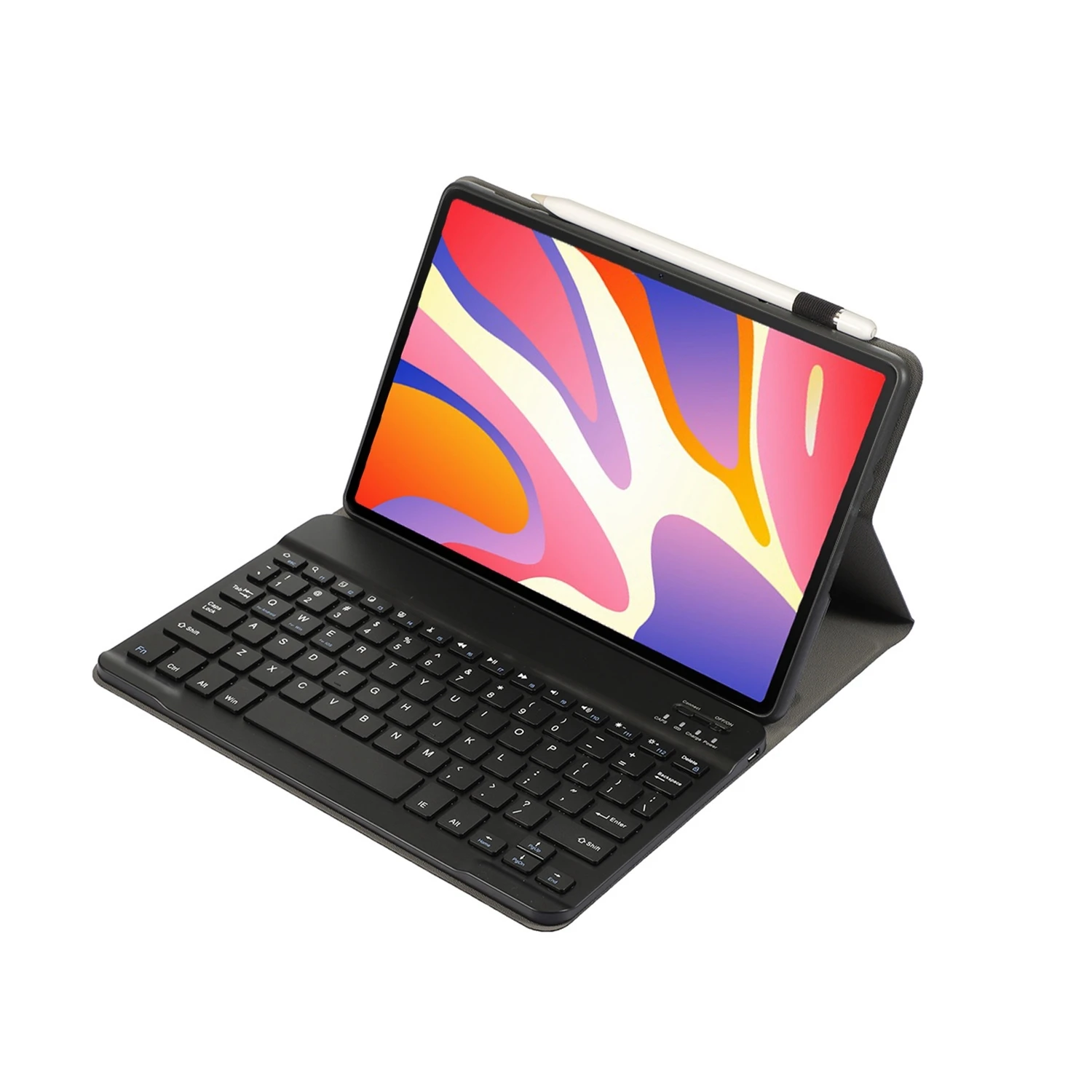 For Huawei MatePad SE 11 2024 AH21 Ultra-thin Detachable Bluetooth Keyboard Leather Tablet Case
