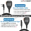 UV-18 Pro Max Waterproof Microphone Speaker 2-Pin K Type/Waterproof  Type Tangent Headset For Quansheng Baofeng Walkie Talkie 1