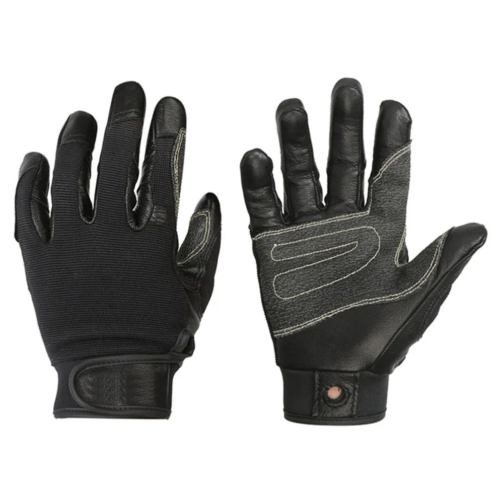 

High Quality Hot Sale High Performance Brand New Climbing Gloves Downhill Gloves Cowhide Full Finger Outdoor Sports