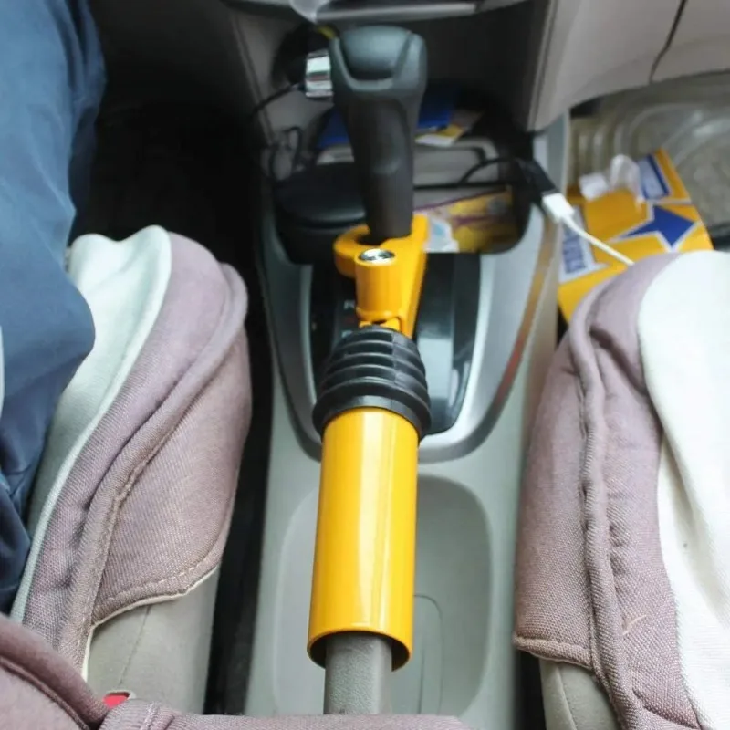 1PCS New Car Anti-Theft Lock Handbrake Gear Shift for Automotive Accessories Security Device