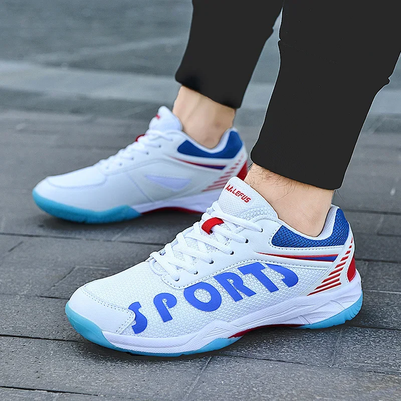 Professional Breathable Badminton Shoes Ultra-Light For Men Women Summer Autumn Training Children's Shock-Absorbing Anti-Slip