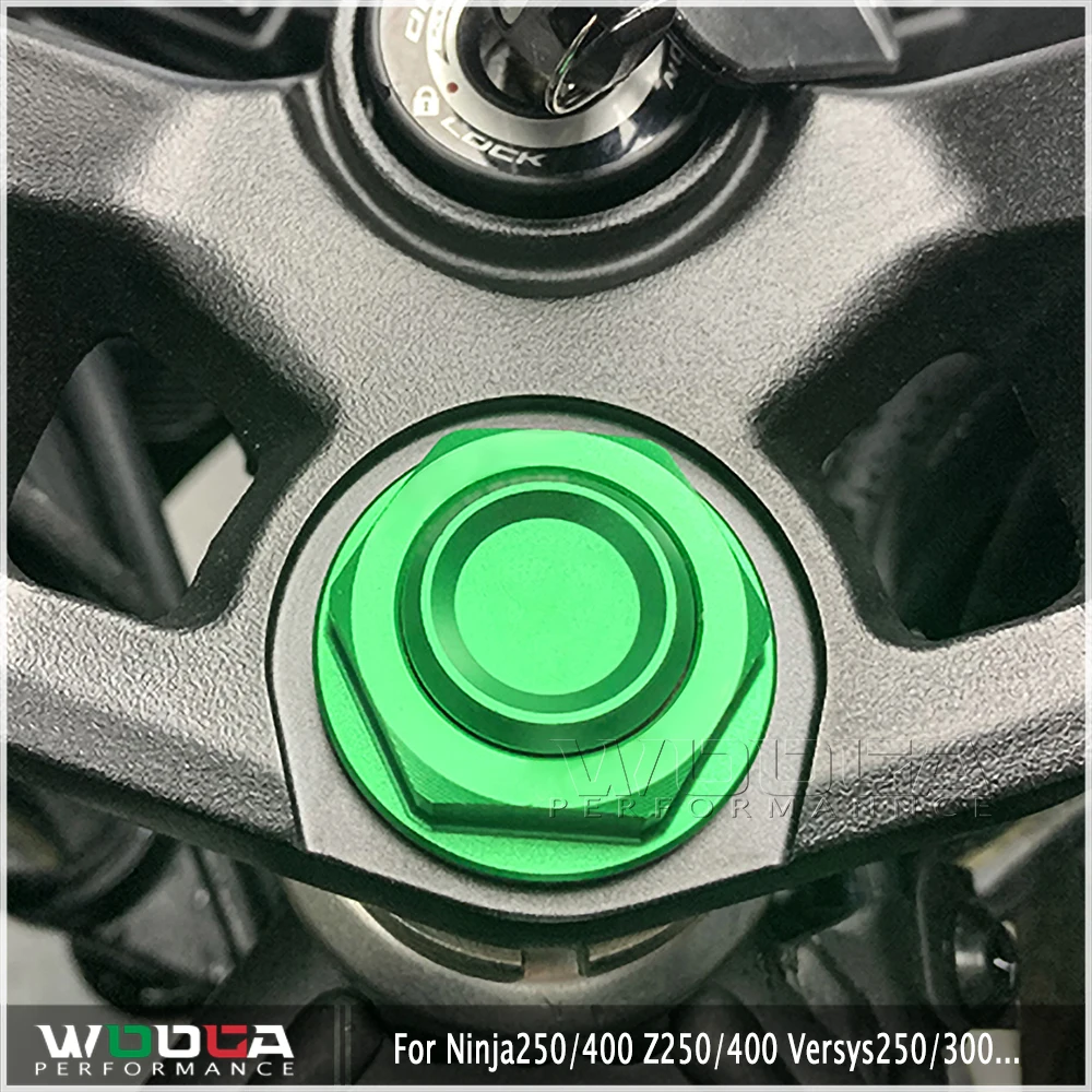 SteeringStemTopYokeNutForKawasakininja250400Z250Z400Verysys