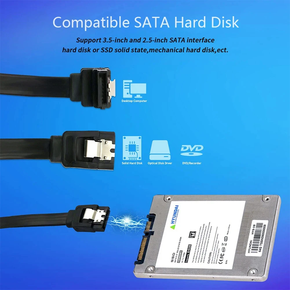 SATA 3.0 Hard Disk Data Cable Solid State Hard Disk thumbnail 6