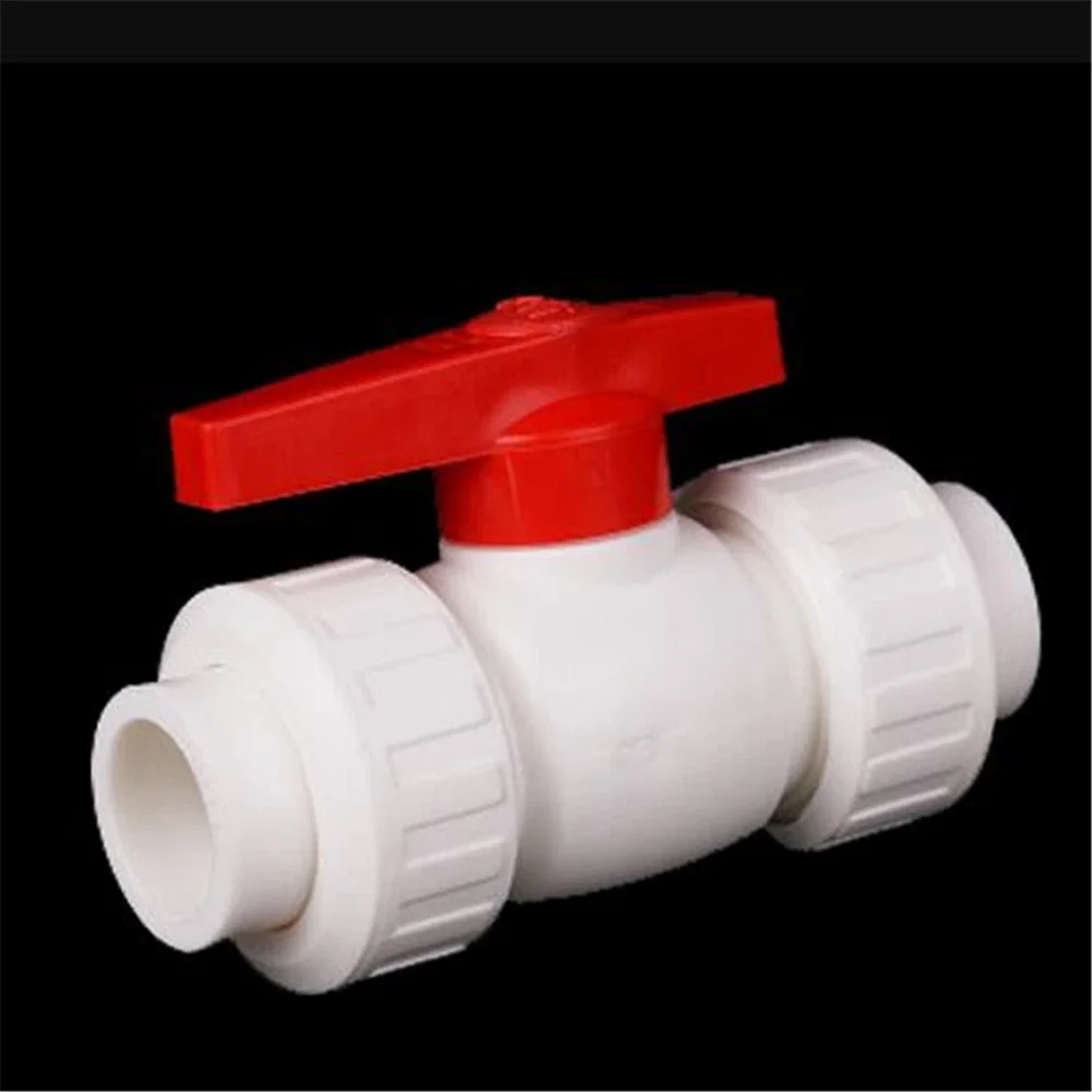 PPR Double Live Ball Valve 4 Points 20 6 Points 25 1 Inch 32 Thickened All Plastic High Density Hot Melt Water Valve