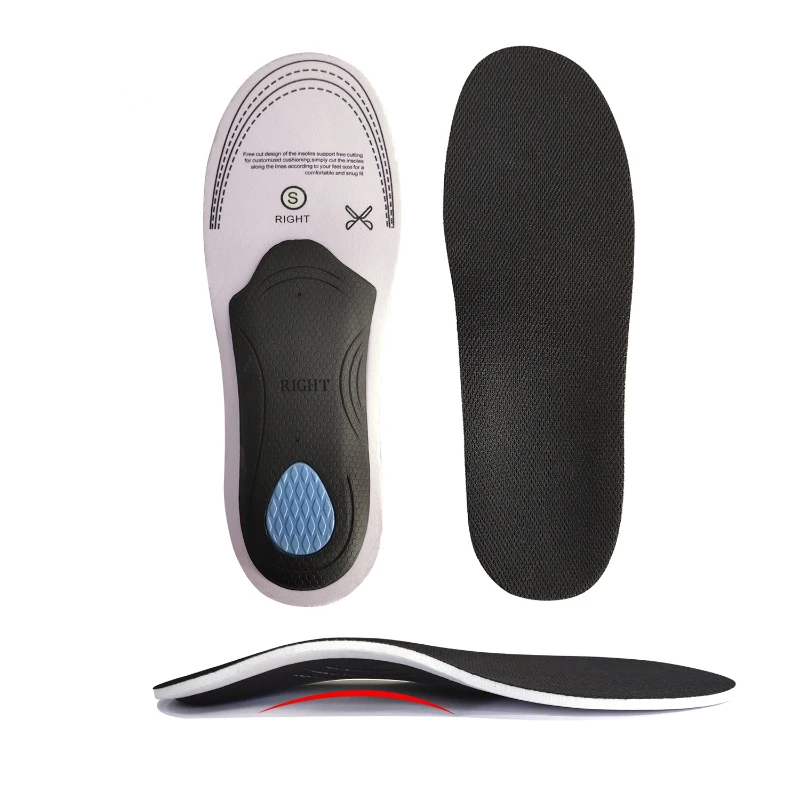 Orthopedic Insoles 1pair Arch Flatfoot Ease Pressure Breathable Running Cushion Cuttable Shoe Accessories стельки ортопедические orthopedic insoles
