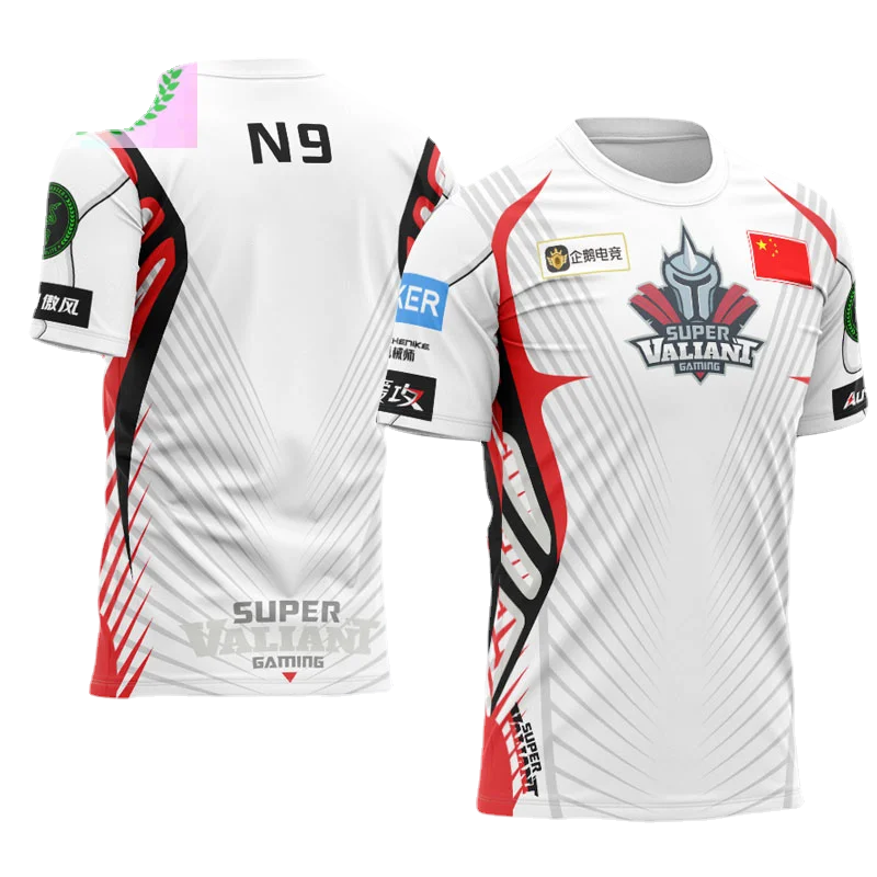 CSGO e sports game uniform team uniform fan T shirt custom ID game T ...