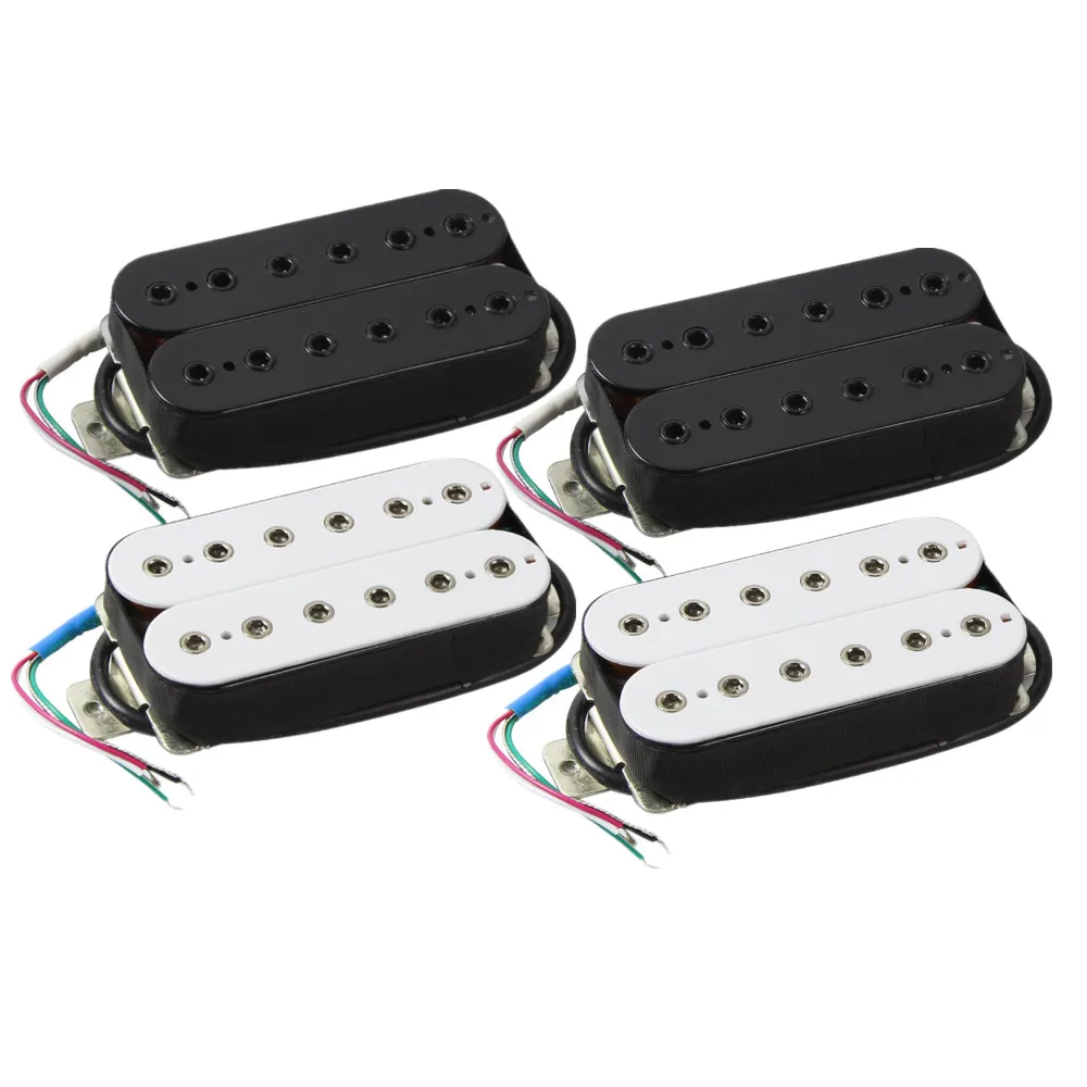 FLEOR 2pcs Alnico 5 Humbuckers Pickups Guitar Parts Accessories
