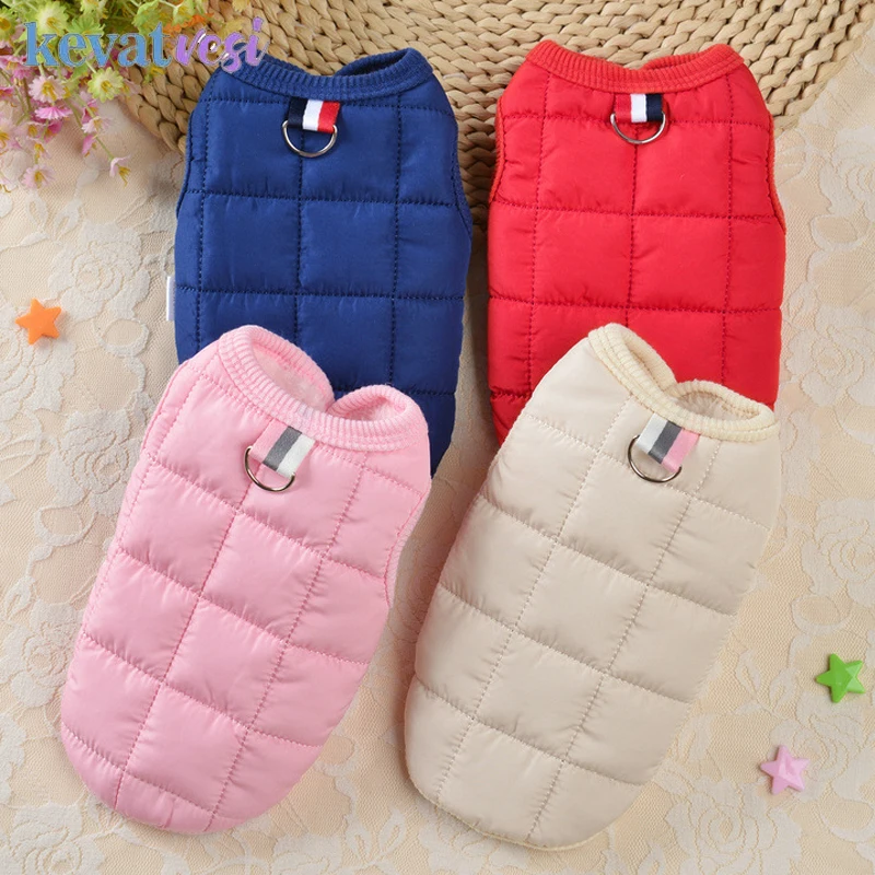 Pet Jacket XS-XXL Dog Clothes Winter Warm Windproof For Small Medium Dogs French Bulldog Chihuahua Yorkie Costumes