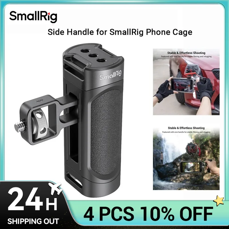 SmallRig ユニバーサル携帯電話ケージハンドル軽量サイドハンドル