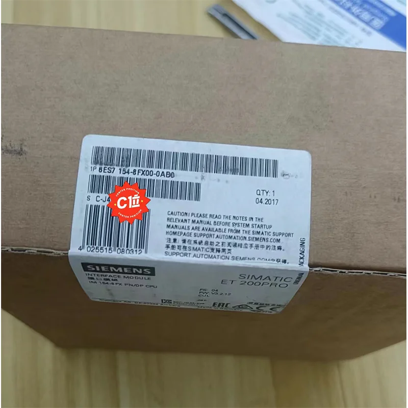 

New original genuine 6ES7154-8FX00-0AB0 spot
