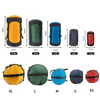 Outdoor Waterproof Sleeping Bag Compression Stuff Sack Camping Storage Compression Bag Sack for Backpacking Travel Hiking 2