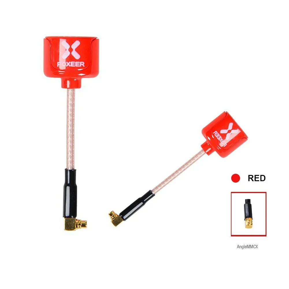 Original 1PCS Foxeer Lollipop 3 Antenna 5.8G 2.5Dbi TX RX RHCP FPV SMA RPSMA UFL Straight/Angle MMCX FPV Antenna For RC Drone thumbnail 3