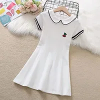 Nouvelle collection été 2026 : Robes rétro longues en coton à col Peter Pan pour adolescentes, rayées style preppy, vêtements pour bébés et tout-petits de 8, 10, 12 ans 3
