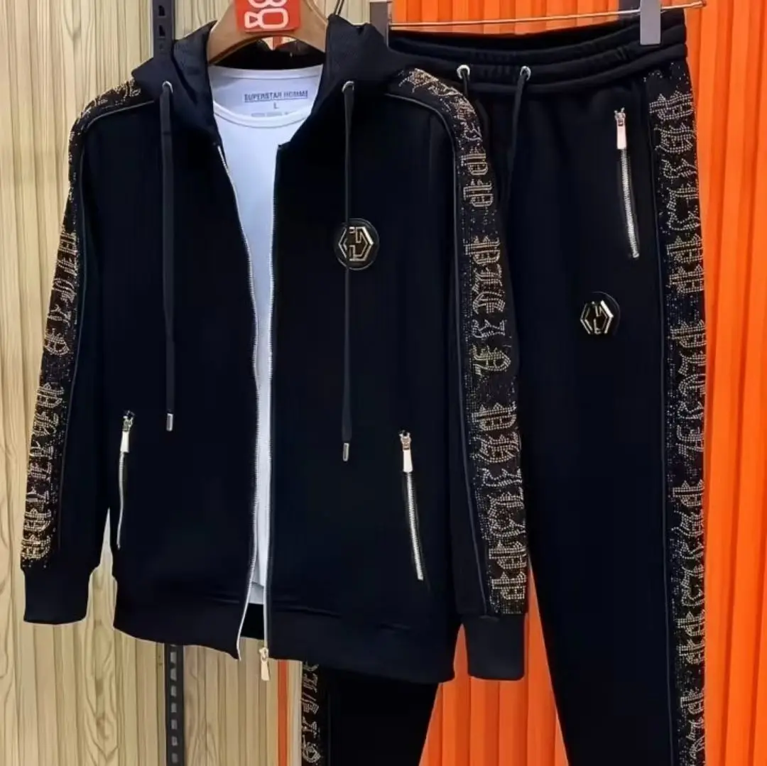 Men's two piece sport suit 2025 trend