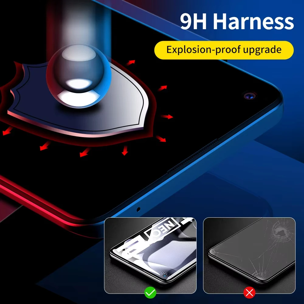 Ultra Clear Tempered Glass Full Cover Screen Protector - 5 Pack
