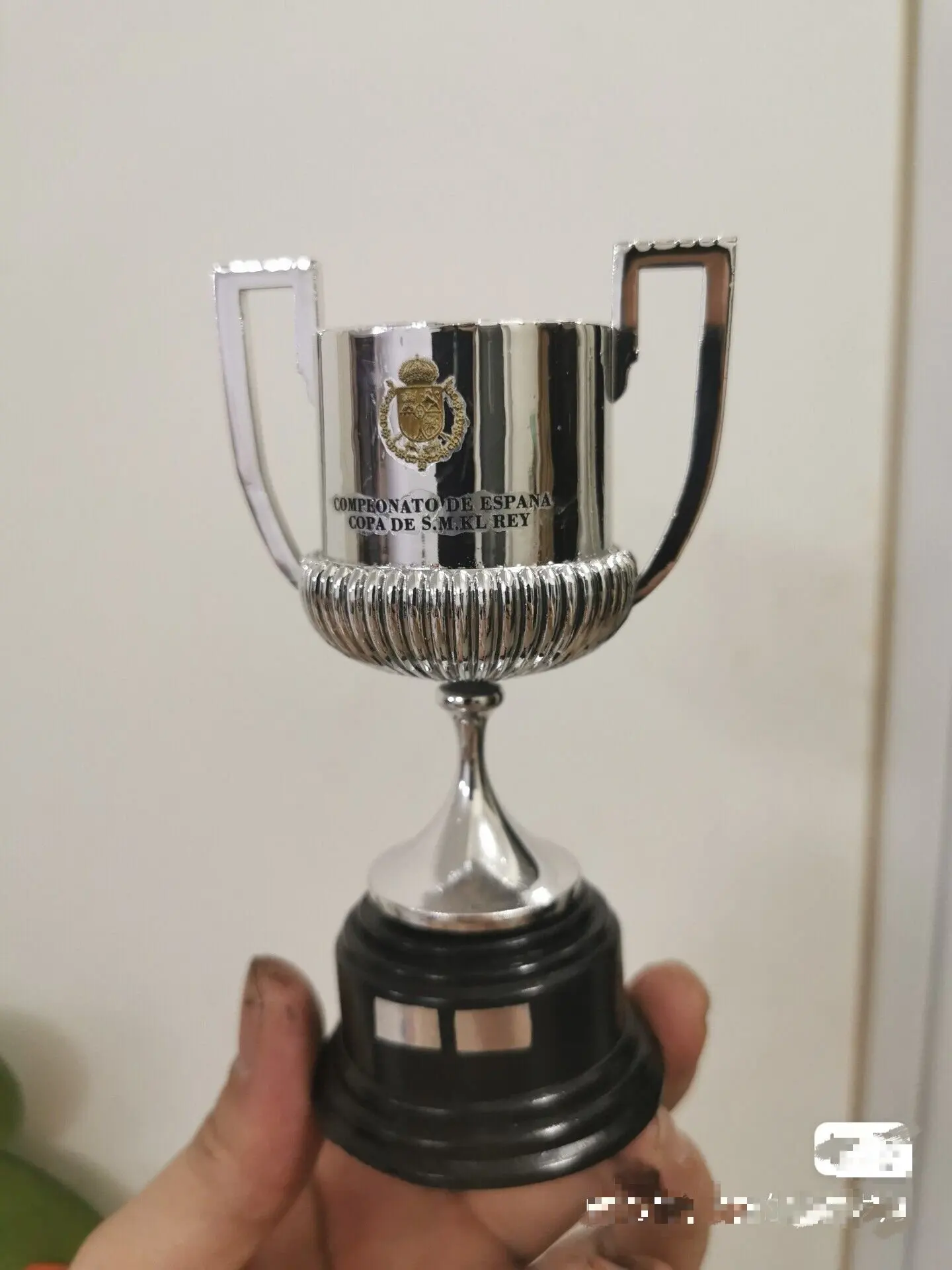 

copa del rey trofeo 13cm King's Cup Football Soccer Trophy Champion Cup Fan Collection Ornaments Home Decorations