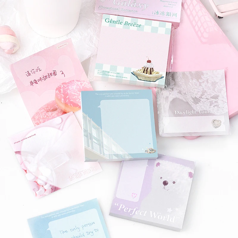 

6packs/LOT Accidental romance series cute lovely creative decoration DIY paper memo pad