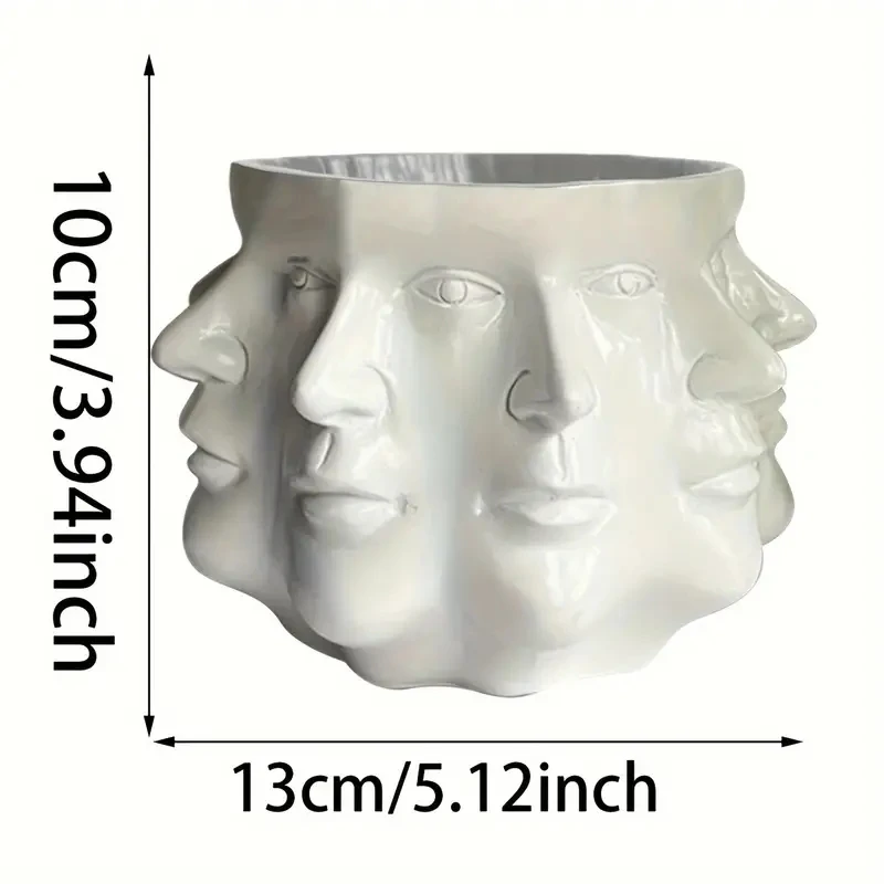 Versatile Artistic Flower Pot for Indoor and Outdoor Decor